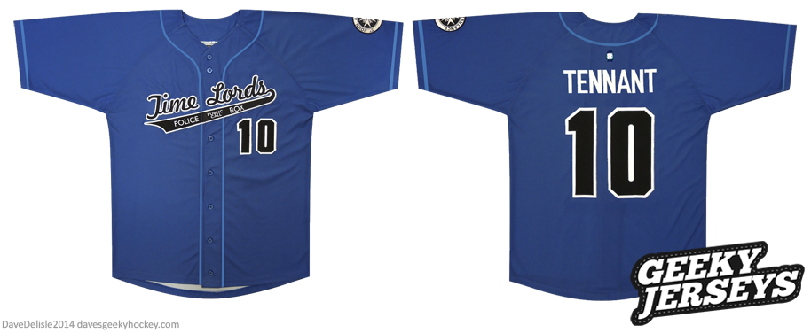 Time Lords Baseball Jersey